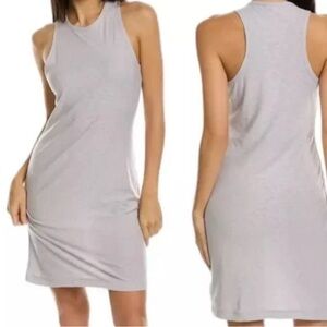 James perse WHITE tank knee length dress size 1